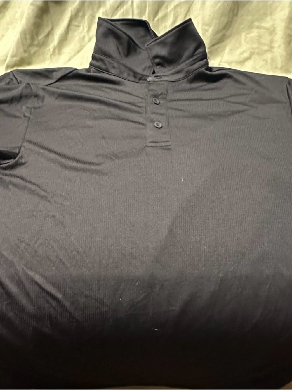 Tek Gear Dry Tek Men’s Black Performance Polo Shirt